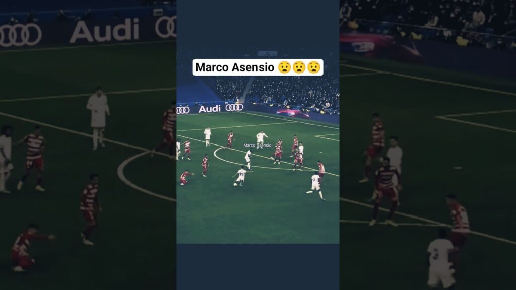Marco Asensio Goal #football #shortvideo #sepakbola