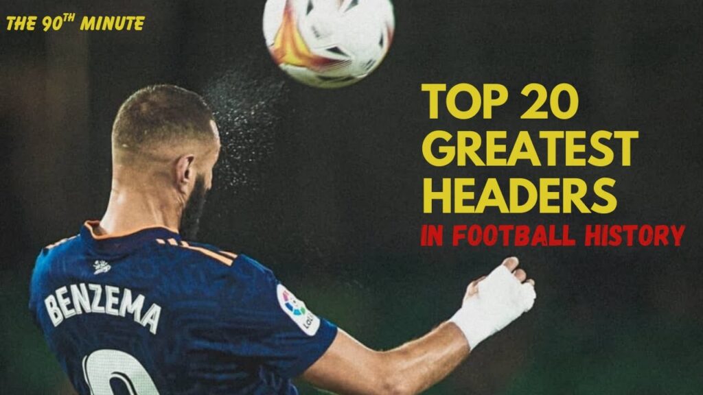 Top 20 Greatest Headers in Football History | Iconic Goals & Football Replays #football #shorts