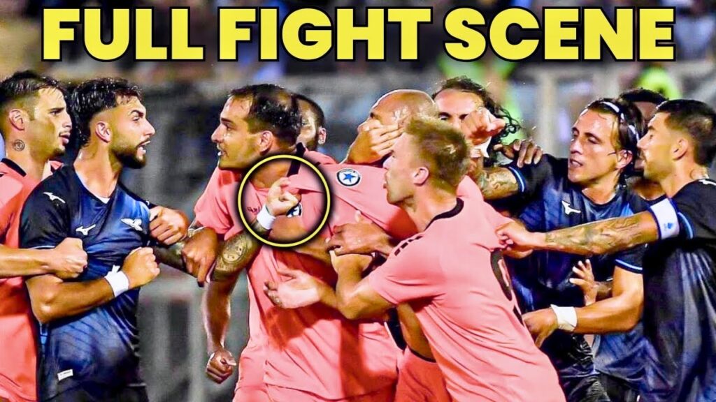 Lazio vs Atromitos Friendly Match Turns Into Chaos