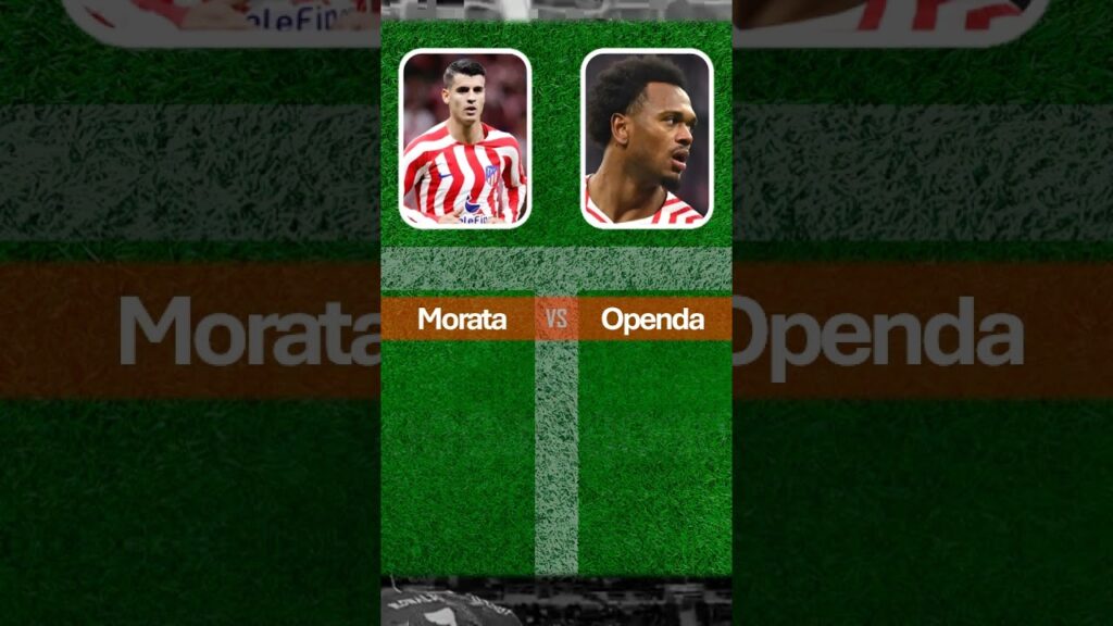 Álvaro Morata vs Loïs Openda Head to Head Entire Career Stats 2024