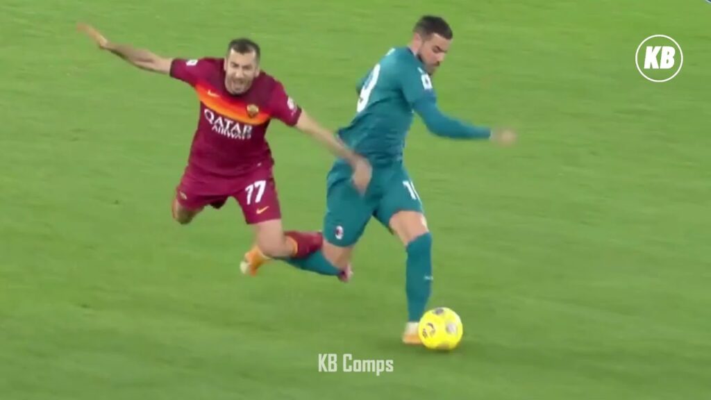 Theo Hernandez vs Roma Away (28/02/2021) | Another Great Performance From Theo !