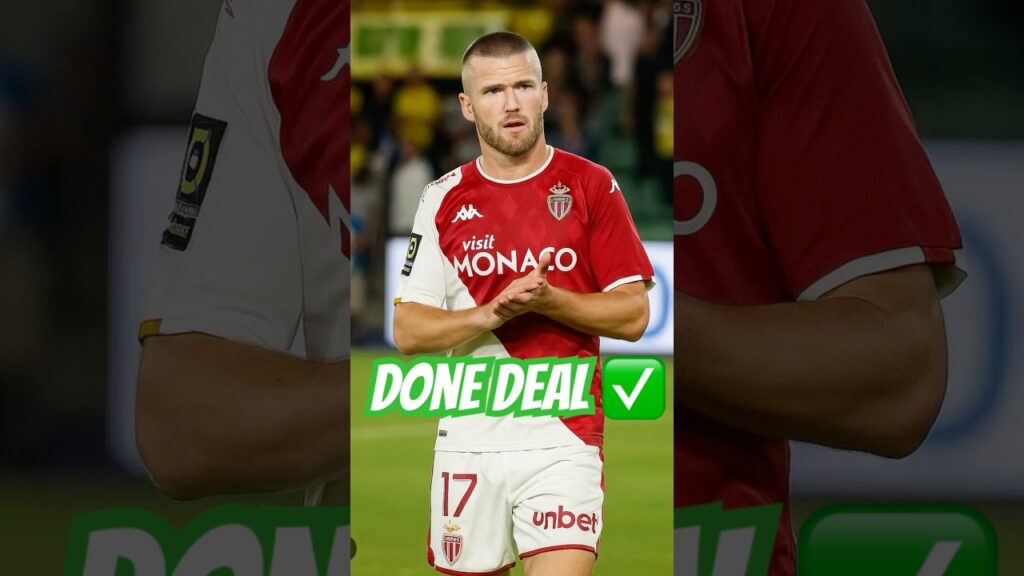 ✍️✅Eric Dier Joins AS Monaco – Stunning New Look in Ligue 1 Colors!