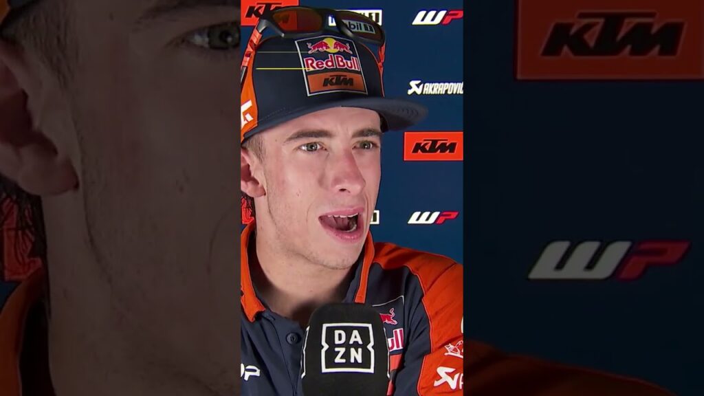 💪🏻 Pedro Acosta confirma a Izaskun Ruiz que está bien tras su dura caída en Hungría