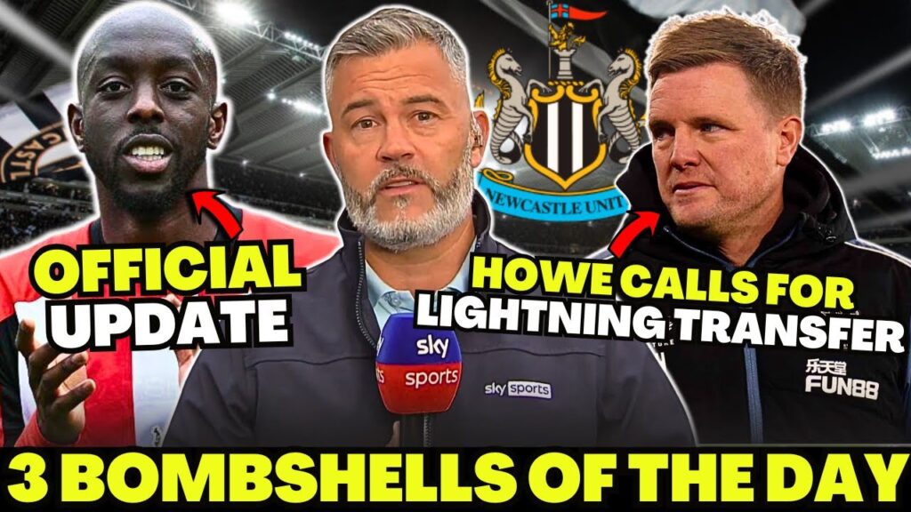 💥😱THE FANS GO CRAZY! EDDIE HOWE DEMANDS CALLUM WILSON REPLACEMENT - UNEXPECTED WISSA UPDATE