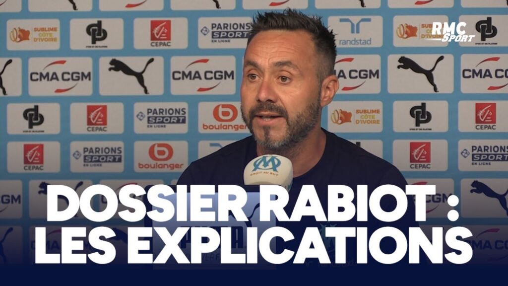 OM : "Voilà les faits", la grande explication de De Zerbi sur le dossier Rabiot