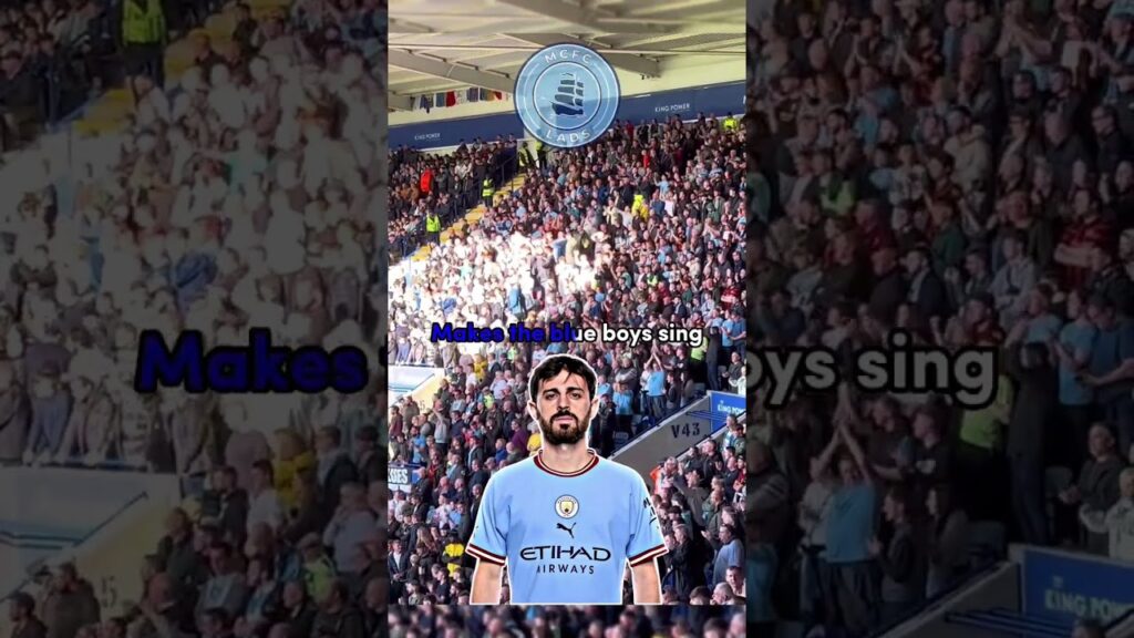 Manchester City Fans Sing About BERNARDO SILVA & The 2023 UCL FINAL! 🤞🏻 #shorts