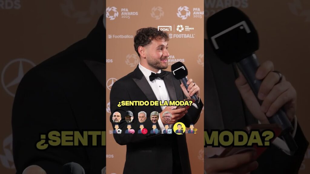 Gareth Southgate construye a su entrenador ideal en los #PFAawards 🤖 #futbol