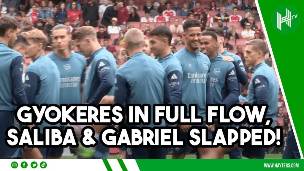 Gyokeres in full FLOW after Havertz INJURY blow | Arsenal Open Training