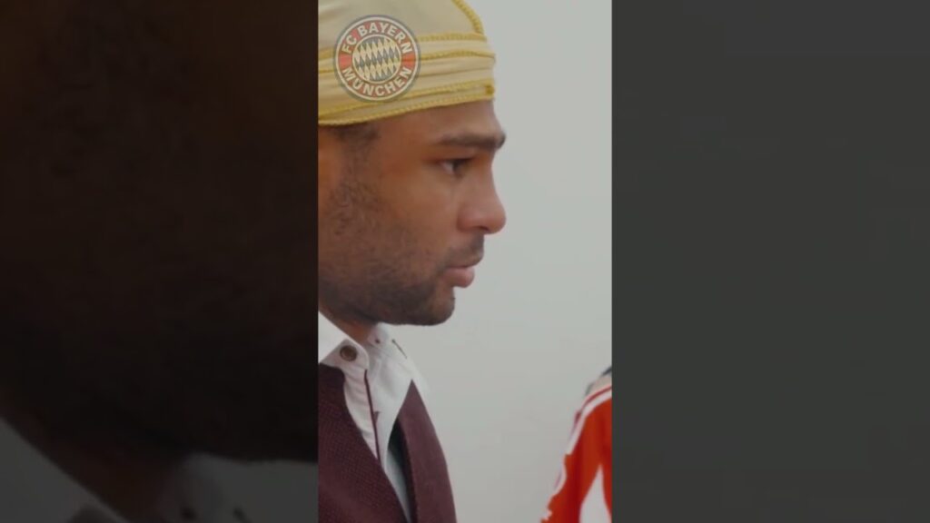 SERGE GNABRY AT PAULANER PHOTOSHOOTIN #football #bayern #luisdiaz #soccer