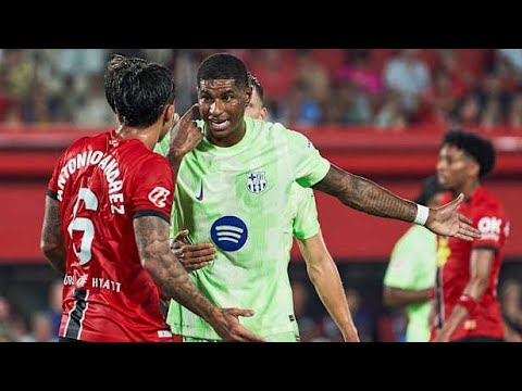 Marcus Rashford La Liga Debut vs Mallorca 2025 26 HD