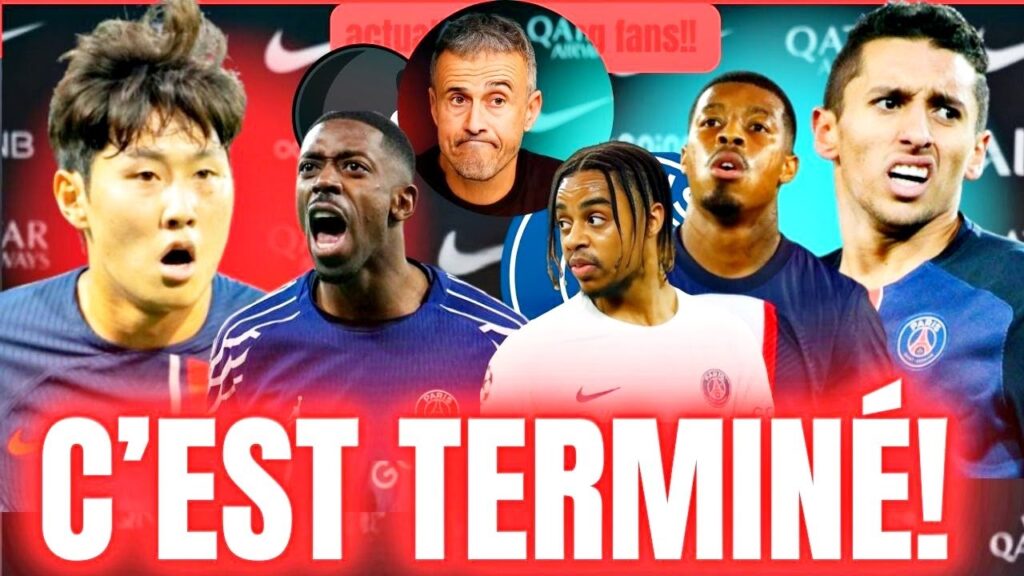 Luis Enrique prend une décision CHOC qui fait trembler Paris 😱 PSG : C’EST TERMINÉ !