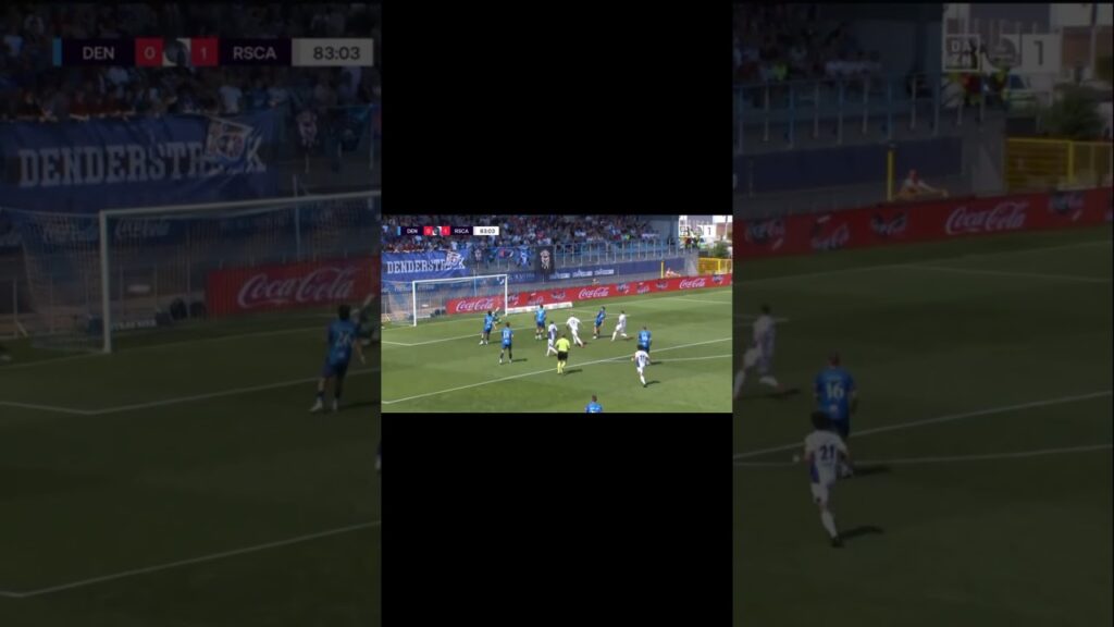 J4 Dender 0 - 2 Anderlecht, Goal by Thorgan Hazard ! #shorts