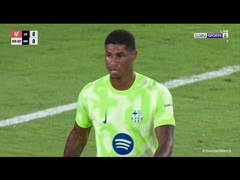 Marcus Rashford vs Levante | Barcelona vs Levante | LaLiga | 25-26