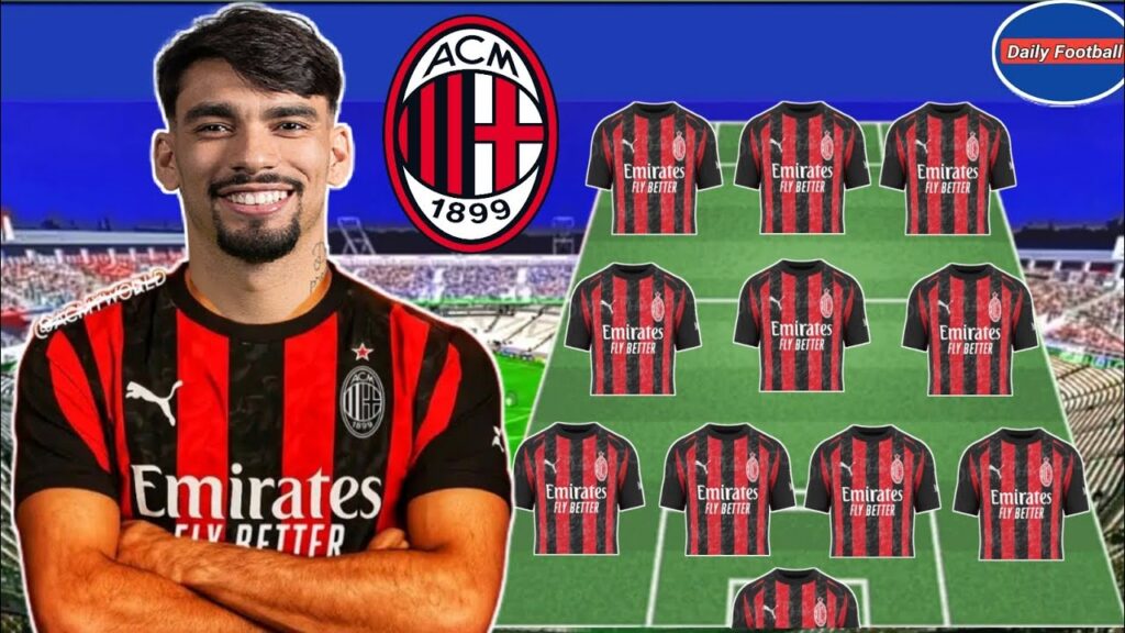 Lucas Paqueta To Ac Milan • Done Deal ✅ Ac Milan Predicted Lineup With Paqueta 😍