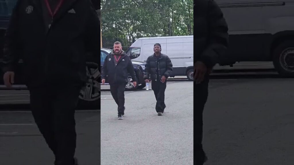 Tyrell Malacia at Old Trafford Before the Last Home Match of the Season