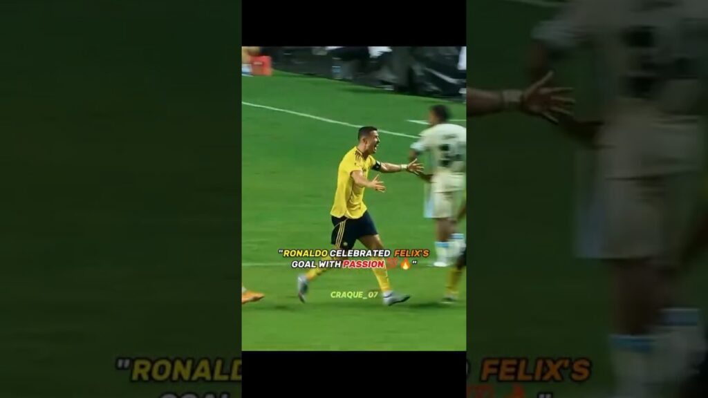 Ronaldo Unselfish Assist To Joao Felix ❤️‍🩹🐐
