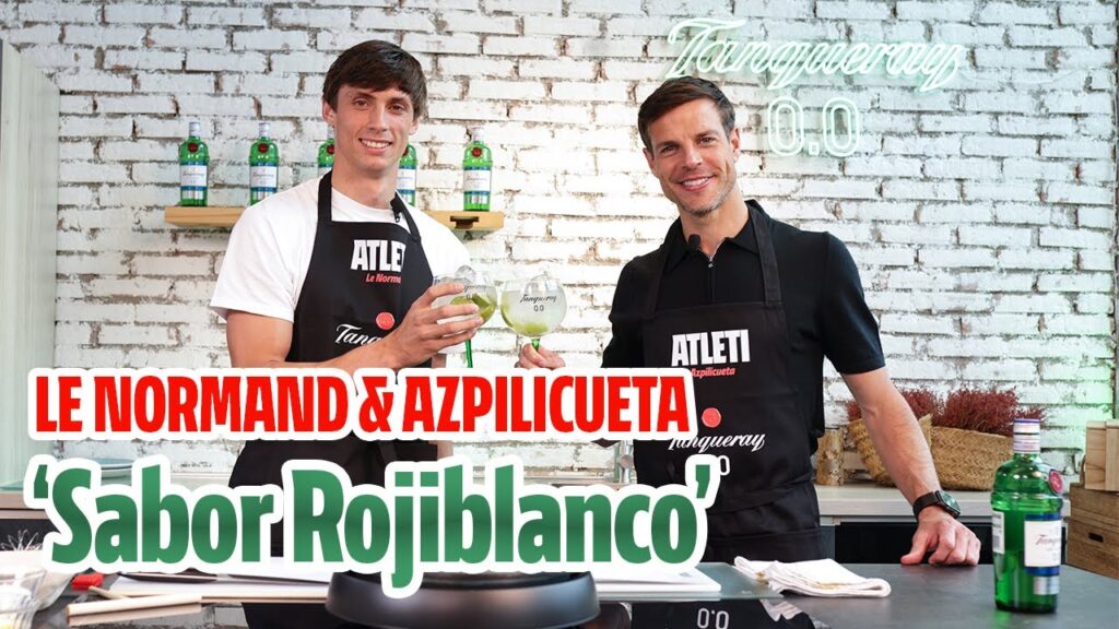Tanqueray 0.0 'Sabor Rojiblanco', feat. Le Normand & Azpilicueta: crepes