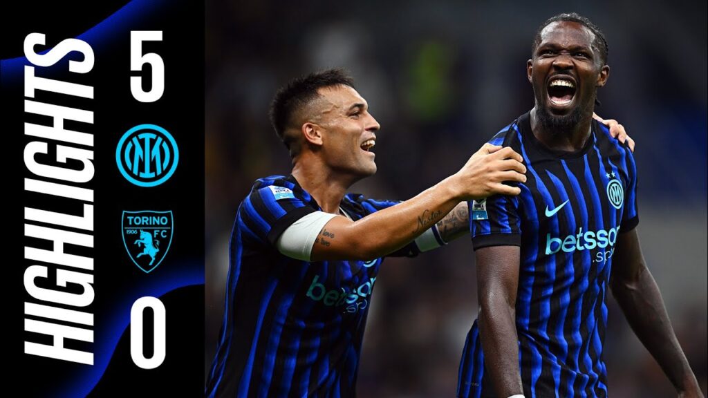 NEW SEASON: THE CURTAIN RISES, THU-LA IS BACK 🖤💙✨ | INTER 5-0 TORINO | HIGHLIGHTS SERIE A 25/26 🇬🇧