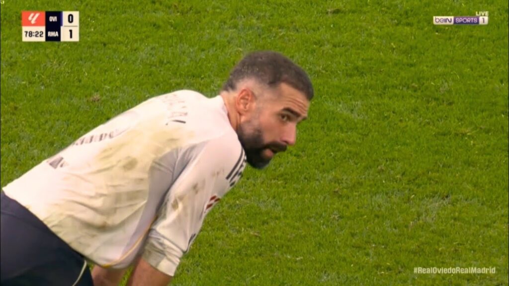 33-Year-Old Dani Carvajal vs Real Oviedo (La Liga 2025)
