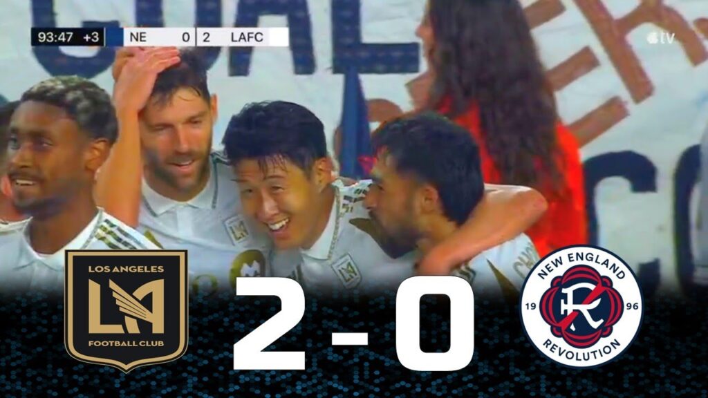 The Day Son Heung-min Make up with Hugo Lloris : LAFC vs New England Revolution
