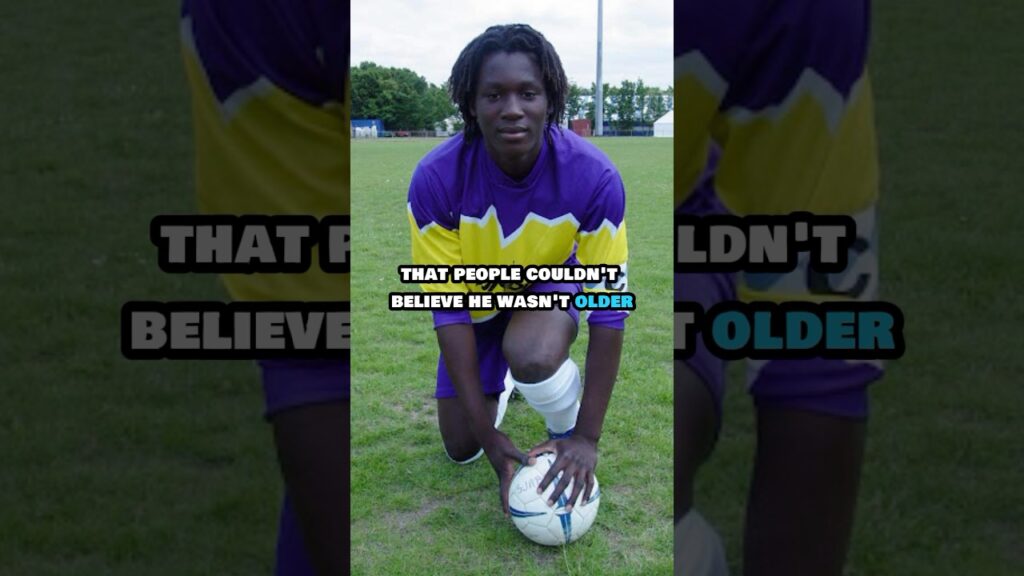 Romelu Lukaku At Age 12 He Must Be Older!😱⚽️
