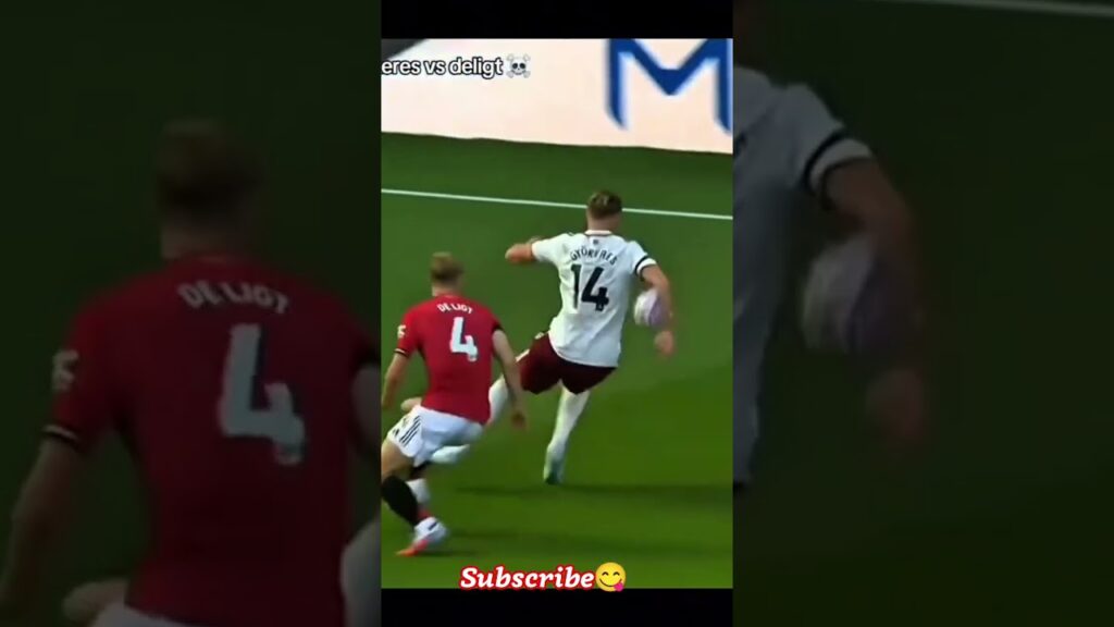 Victor Gyökeres vs Matthijs de Ligt😂😂😂  #arsenal #manchesterunited #premierleague #gyokeres #coyg