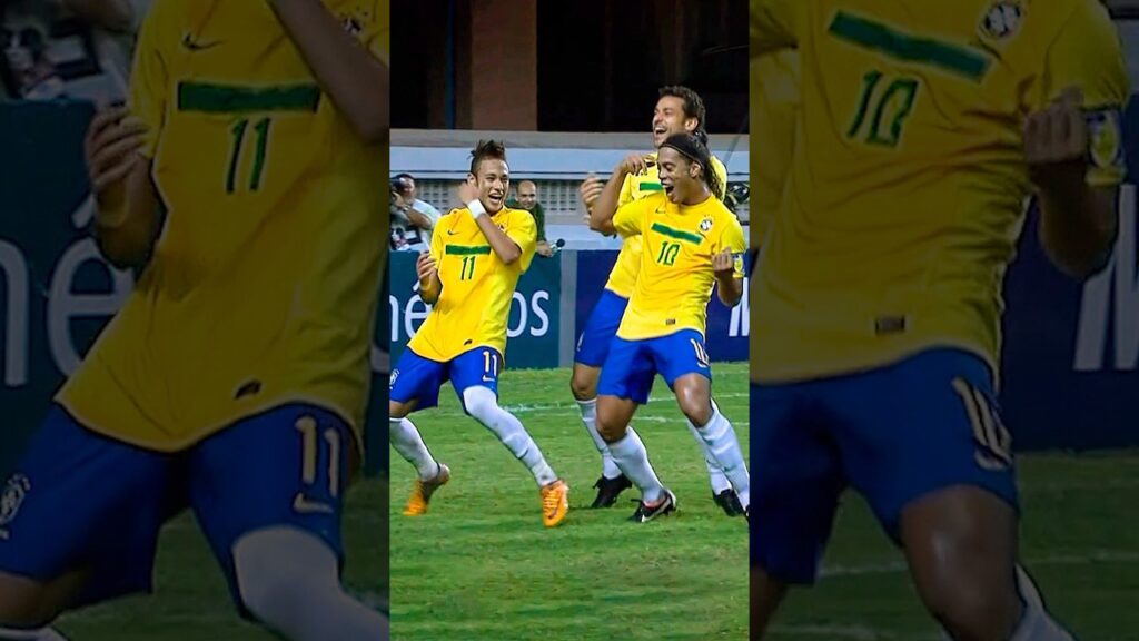 Neymar and Ronaldinho vs Argentina 🔥😍