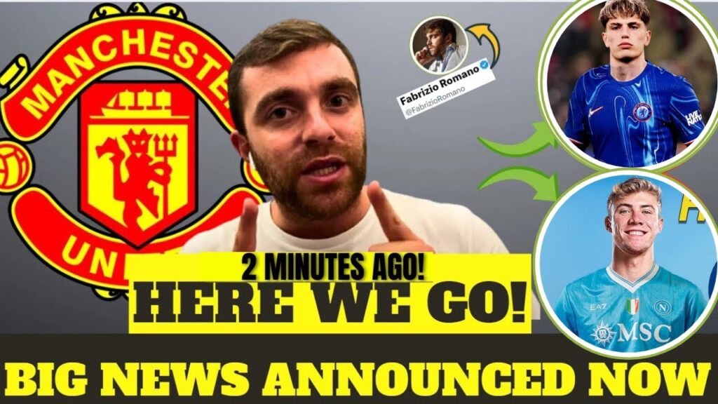 🚨JUST NOW🤩THIS AFTERNOON 100% CONFIRMED✅Man United HOT TRANSFER NEWS & UPDATES SHAKES UP#manutdnews