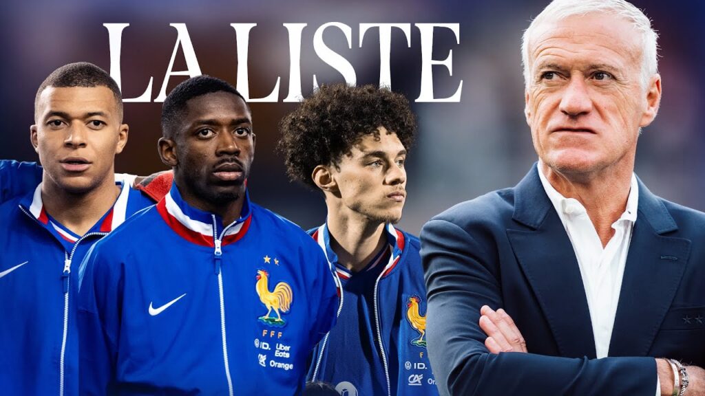 Les Bleus pour les matches de qualification à la Coupe du Monde de la FIFA 2026