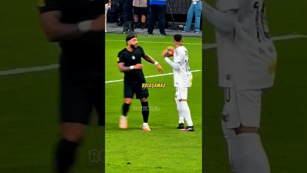 MEMPHİS DEPAY'A KİMSE DOKUNAMIYOR ÇÜNKÜ 🤯😱 #shorts #short #football