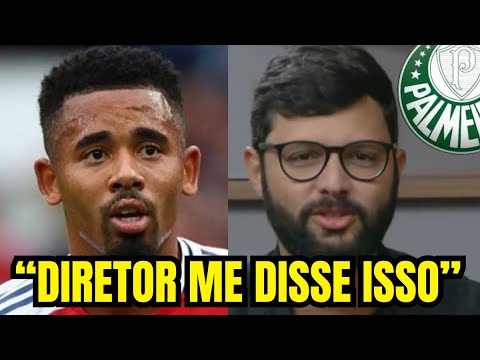 JORNALISTA REVELA CONVERSA SOBRE GABRIEL JESUS!
