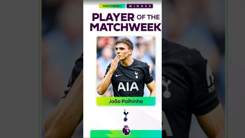 Player Of The Matchweek GW2 João Palhinha