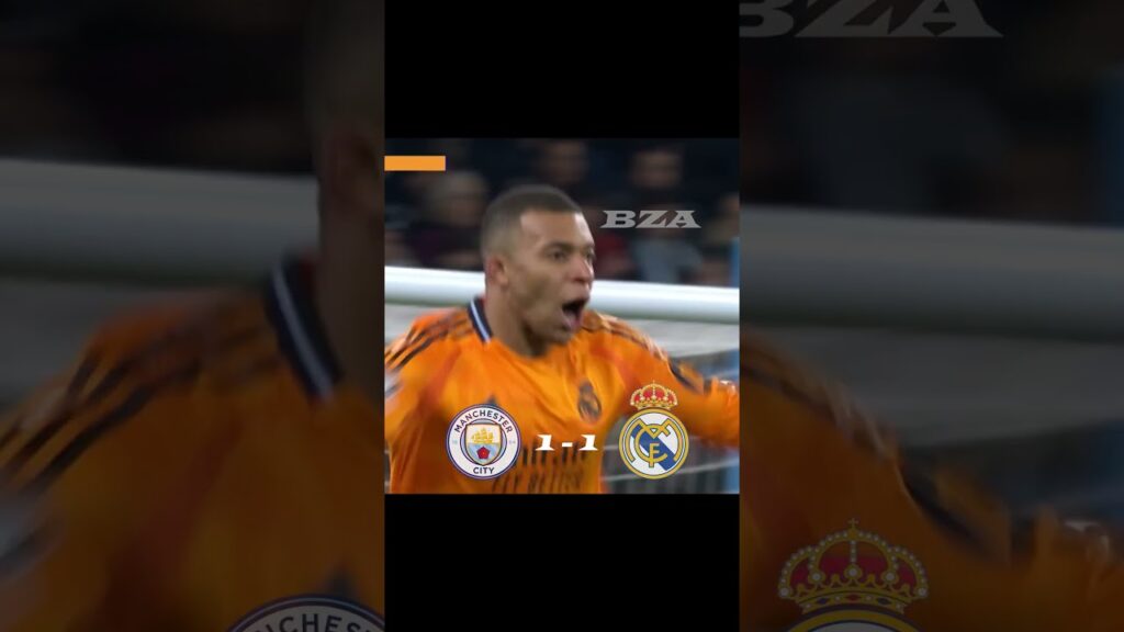 Man City vs Real Madrid 2024/25 #football #realmadrid #mancity