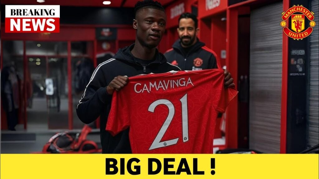 BREAKING! EDUARDO CAMAVINGA HERE WE GO TO MAN UNITED - UNITED TIME NEWS