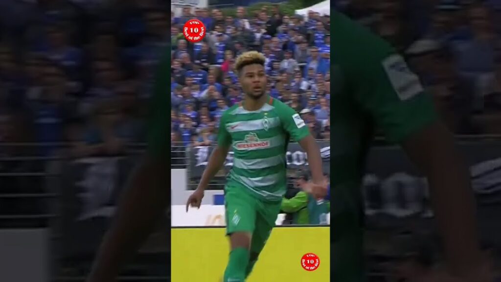 impossible goal SERGE GNABRY #gnabry #shorts #football