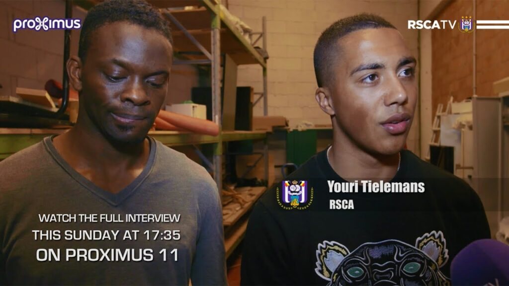 Louis Saha & Youri Tielemans exclusive on Proximus TV !