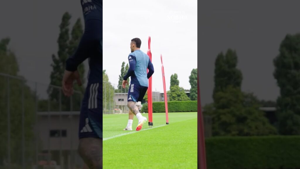 STEPPING UP RECOVERY 💪 GABRIEL JESUS IN TRAINING  #arsenal #afc