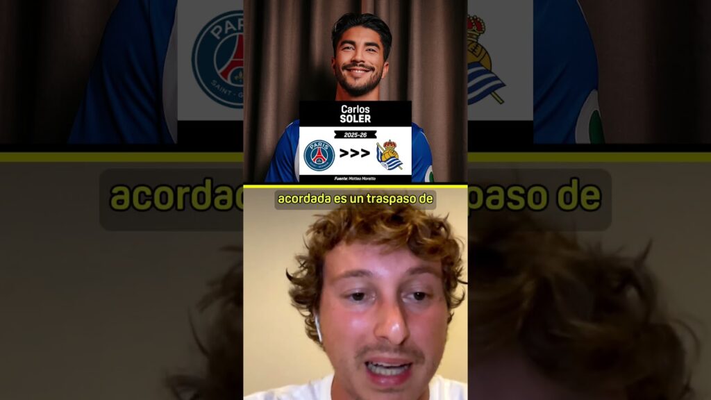 "Carlos Soler va a jugar en la Real Sociedad" 💭8 millones de euros + bonus 💶 50% de una futura venta