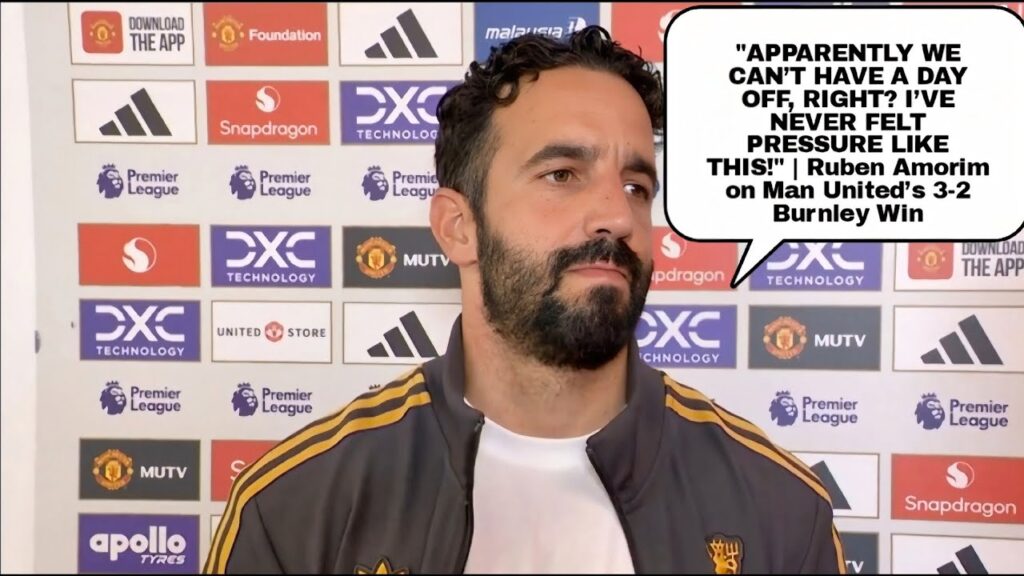 I THOUGHT WE’D BLOWN IT AGAIN! Ruben Amorim Reacts to Man United’s 3-2 Burnley Win | Post-Match