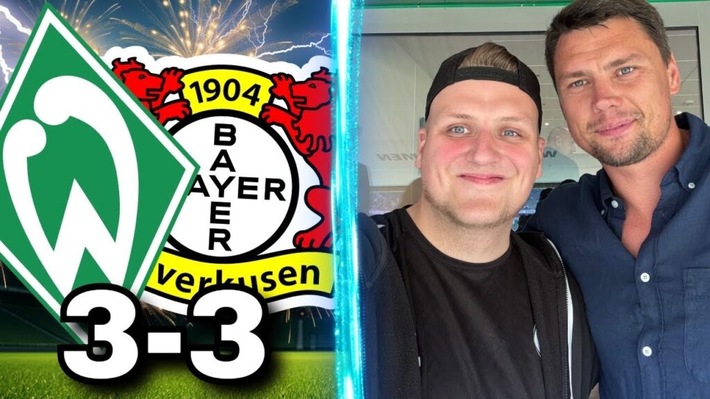 Stadionvlog: Werder Bremen vs. Bayer Leverkusen | Spektakuläres 3:3 mit einem Mann weniger 🤩🔥