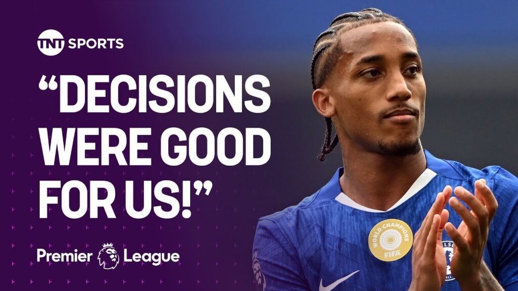 Joao Pedro reacts after Chelsea's win and controversial VAR decisions 👀