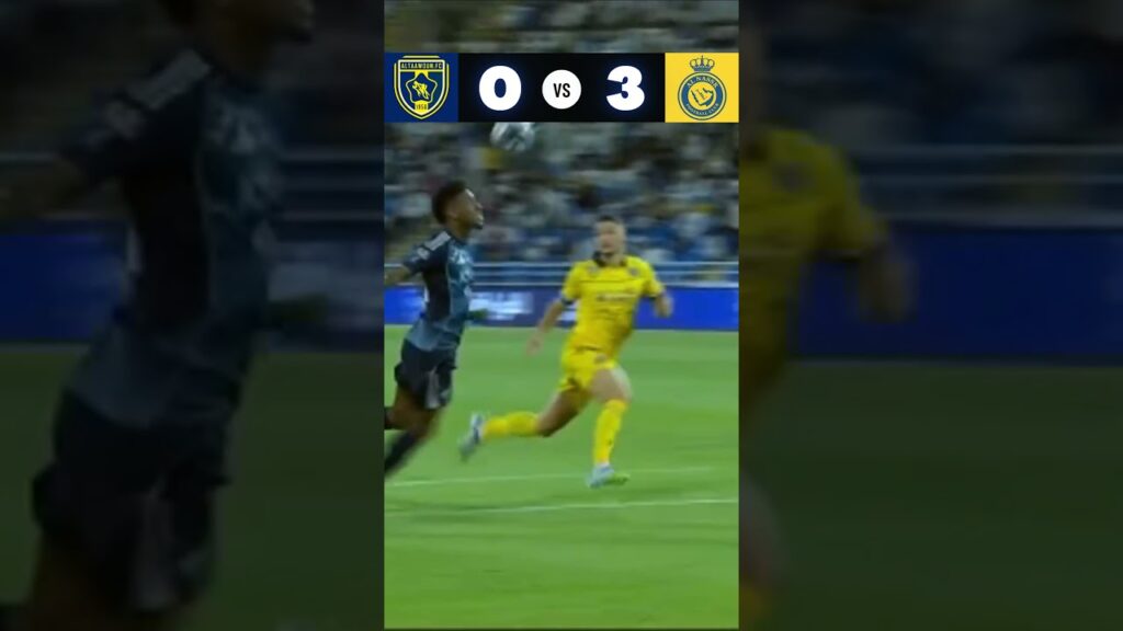Al Taawon vs Al-Nassr 0-3 GOL Kingsley Coman #kingsleycoman  #saudiproleague #alnassr