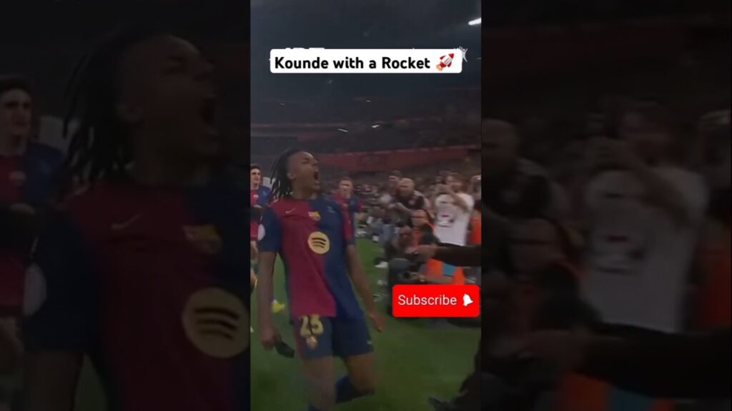 Kounde's winning Goal against Real Madrid 🚀
