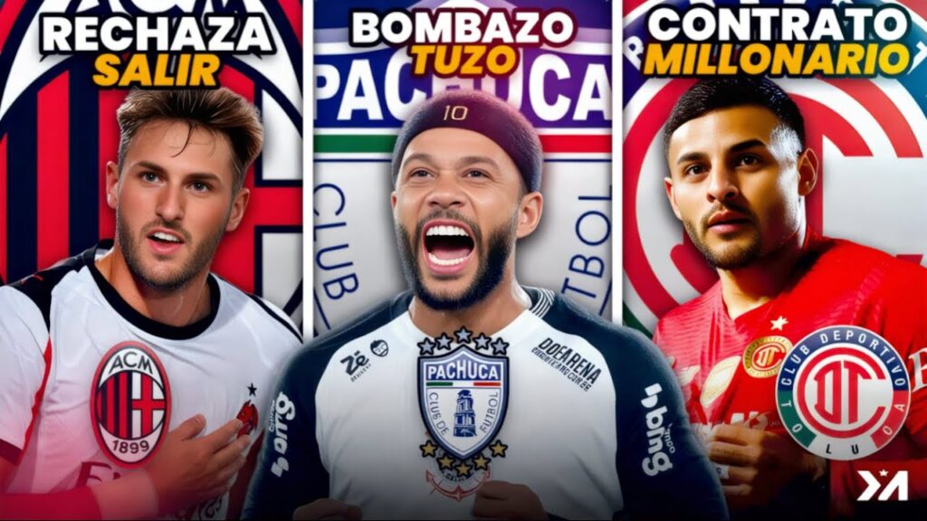 Santi Giménez ACEPTA salir del Milan; Pachuca NEGOCIA por Memphis Depay; Renovación a Alexis