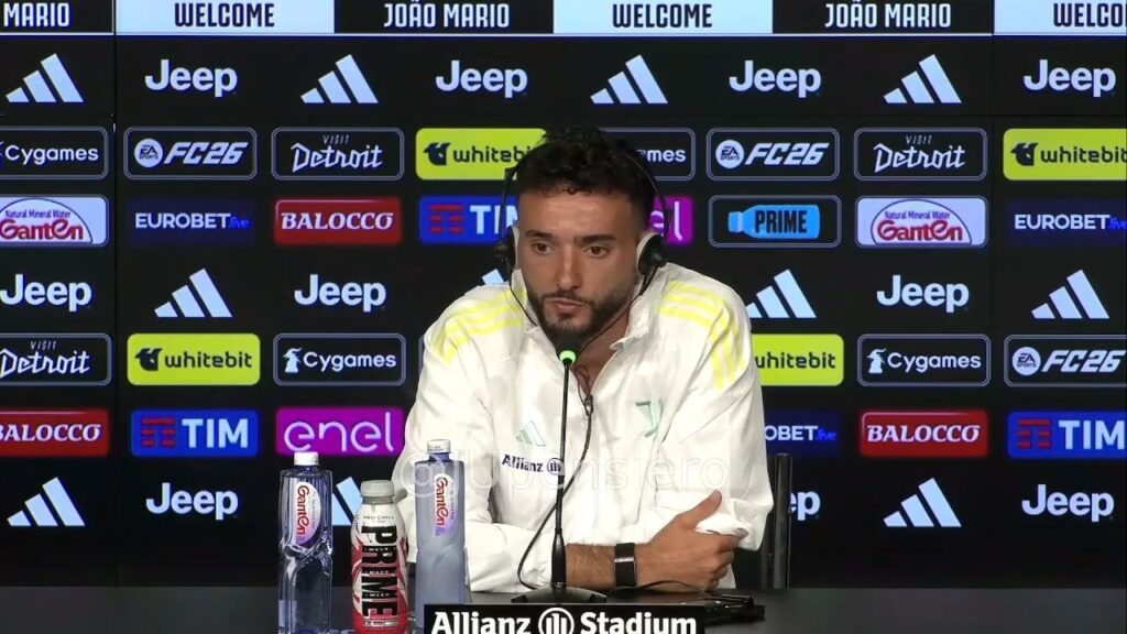 JOAO MARIO conferenza stampa di presentazione alla JUVENTUS: “Tudor mi chiede un calcio offensivo..” JOAO MARIO conferenza stampa di presentazione alla JUVENTUS: "Tudor mi chiede un calcio offensivo.."