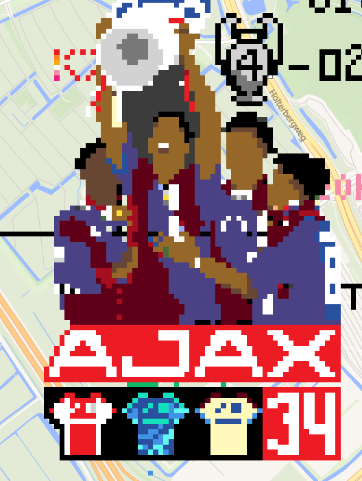 Lovely Ajax art on Wplace.live