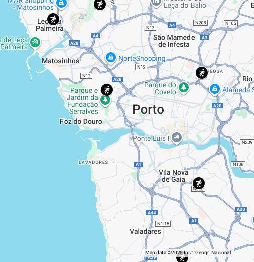 Mapa dos Estádios em que o Boavista vai jogar em 2025/26