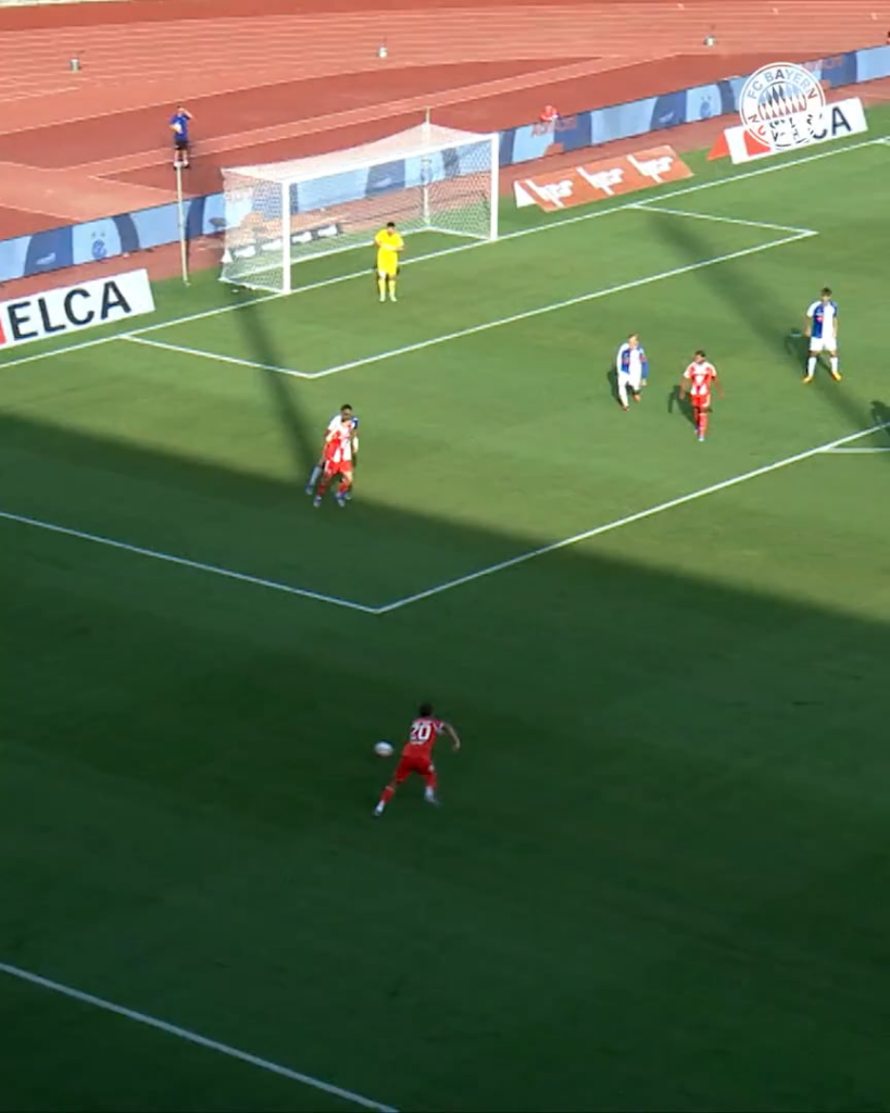 Lennart Karl's goal vs. Zürich