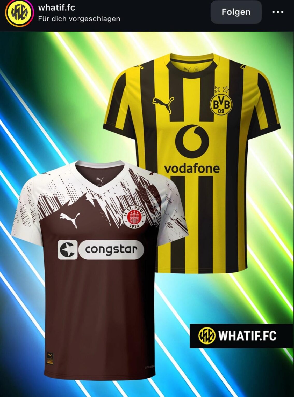 Friend sent this yesterday. Looks so much better on both