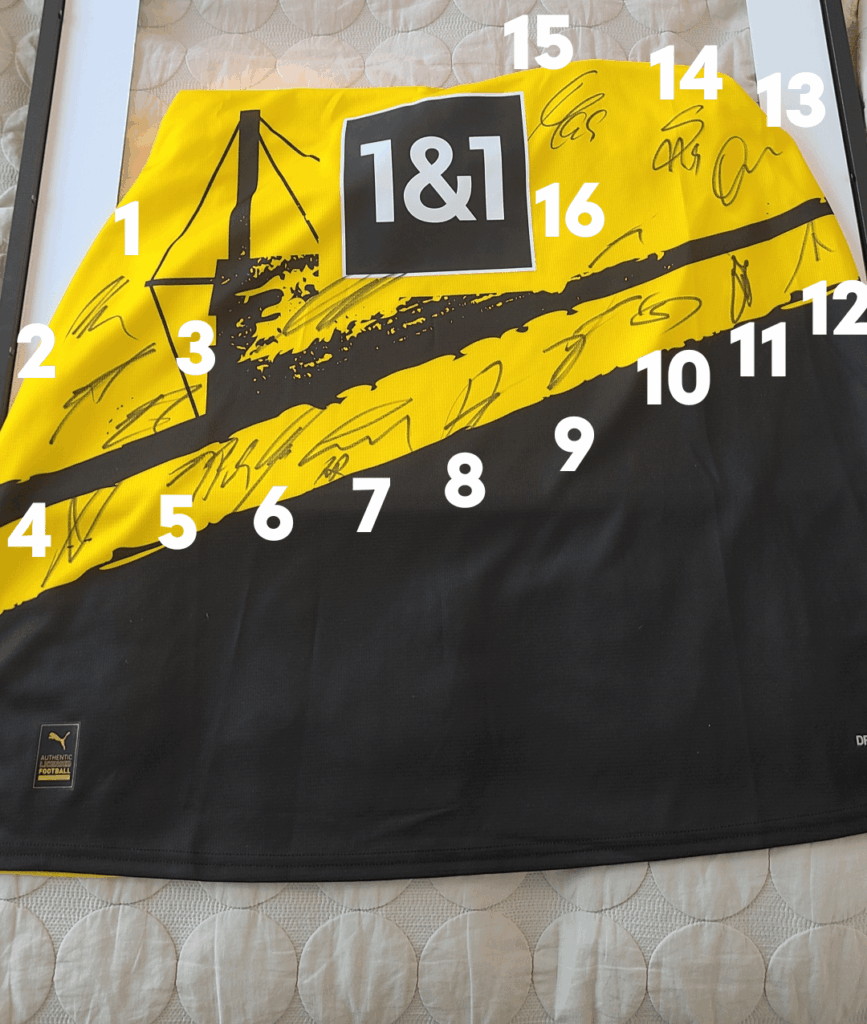 Who signed this Jersey?